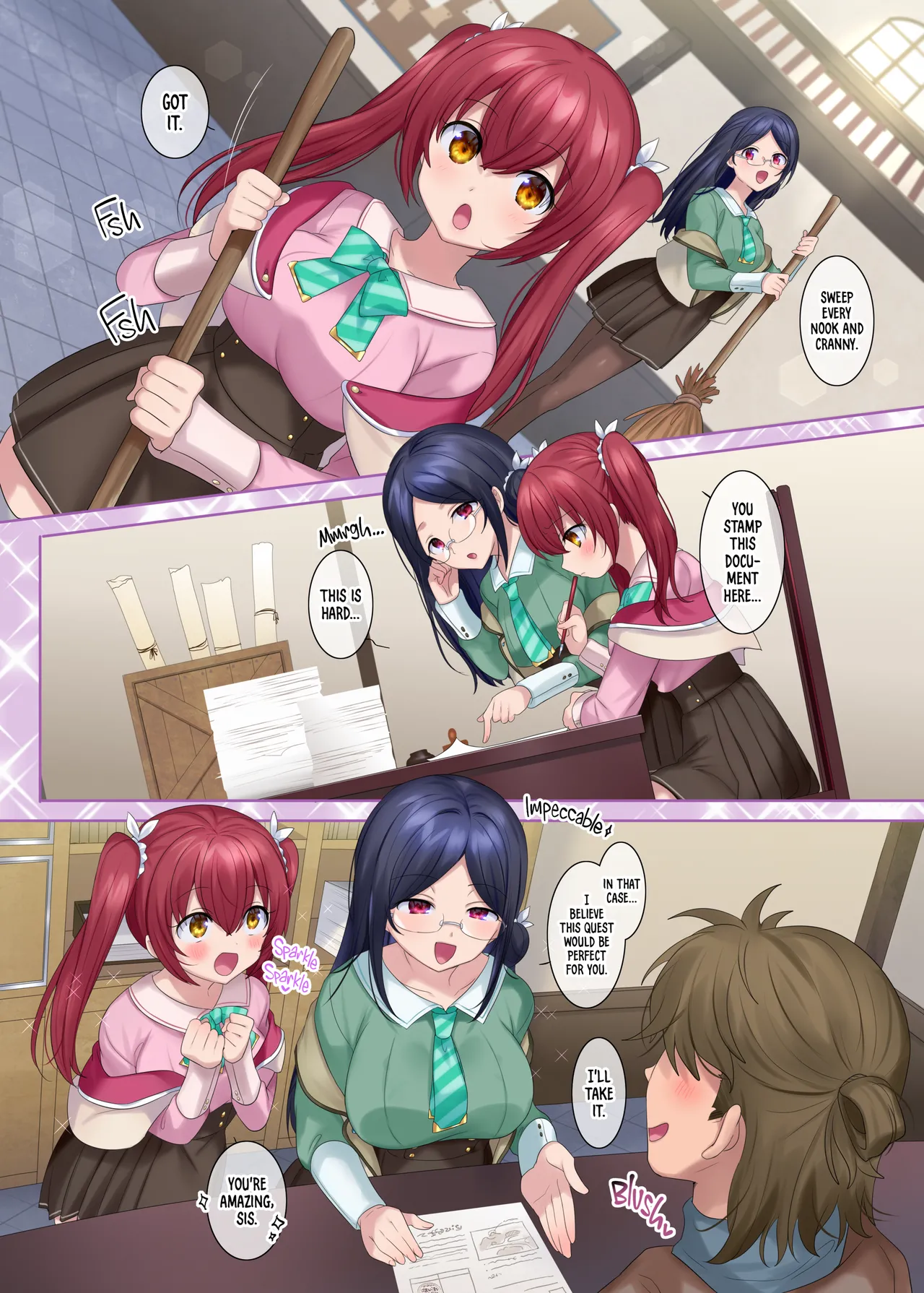 The Succubus Guild Receptionist  Boukensha Guild no Uketsukejou(Succubus)-san image number 16