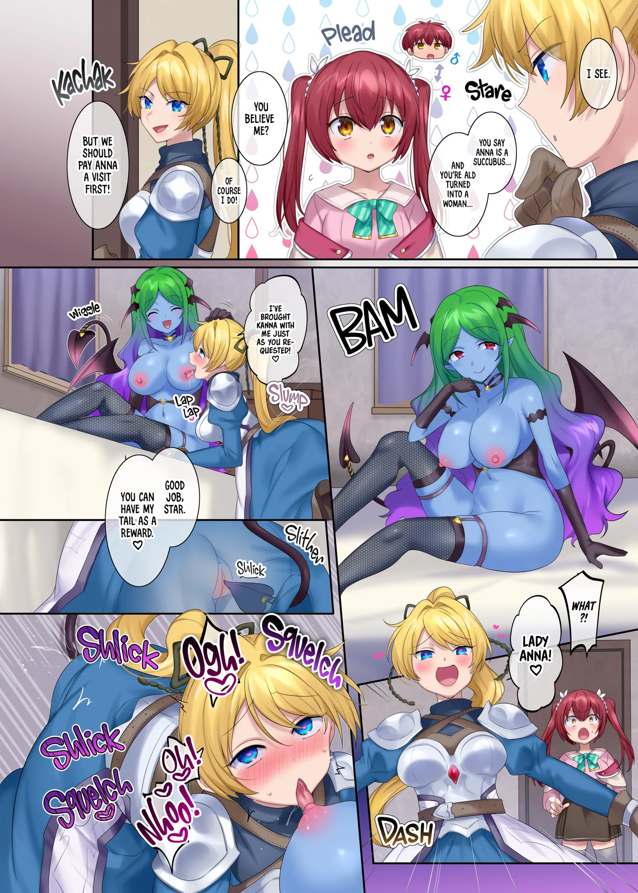 The Succubus Guild Receptionist  Boukensha Guild no Uketsukejou(Succubus)-san image number 20