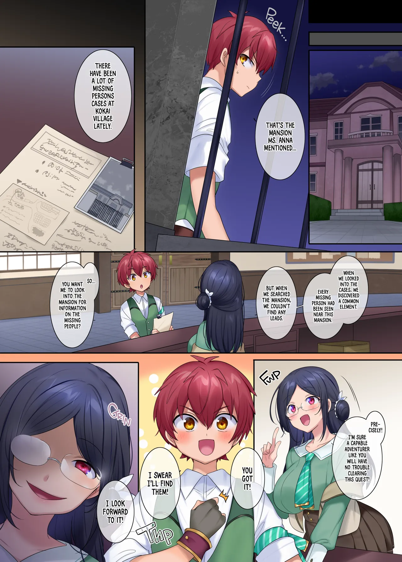The Succubus Guild Receptionist  Boukensha Guild no Uketsukejou(Succubus)-san image number 2