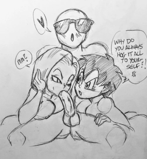 Femslash February (Dragon Ball Z) image number 1