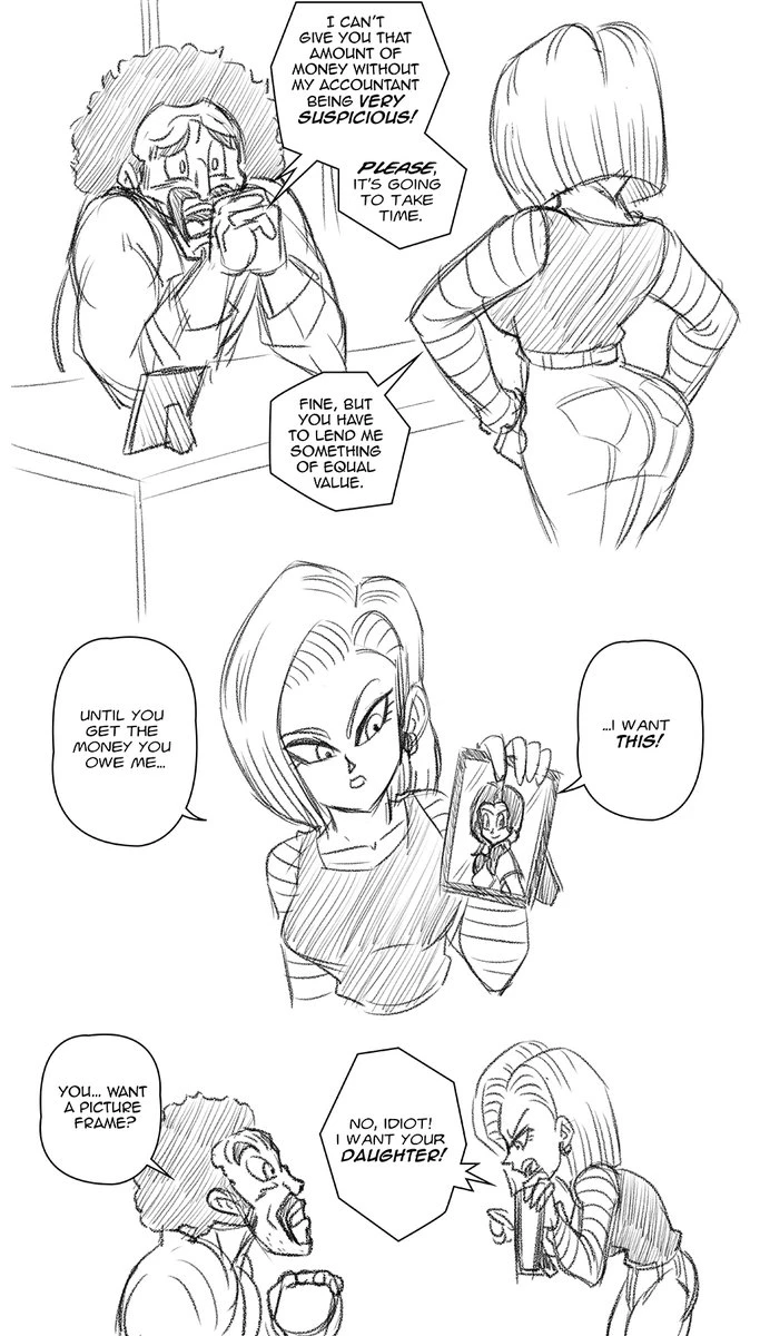 Femslash February (Dragon Ball Z) image number 2