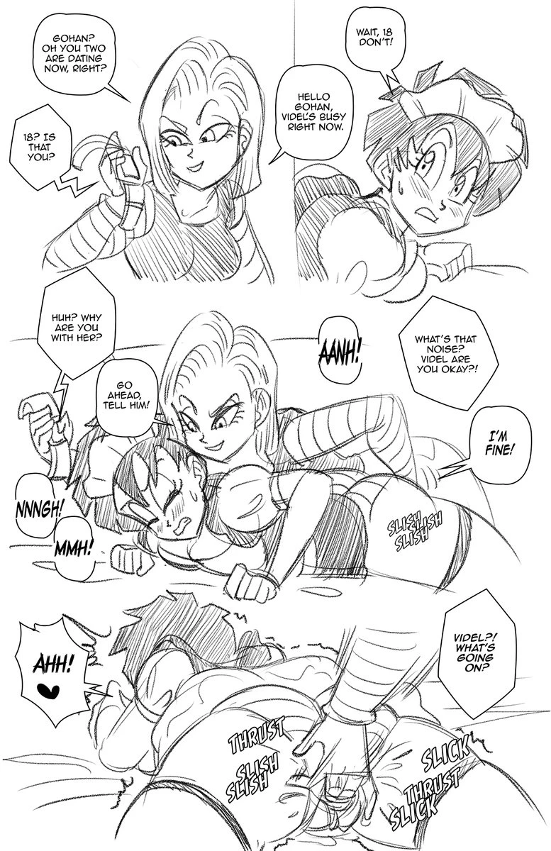 Femslash February (Dragon Ball Z) image number 7