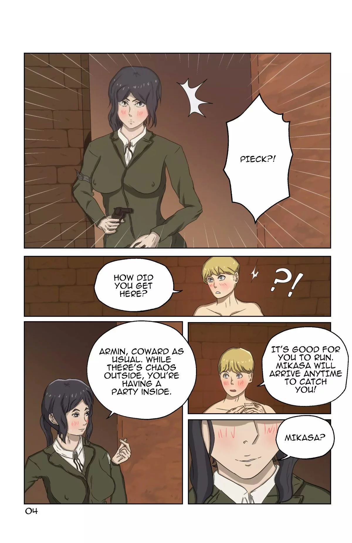 Ragareno13 - A Little Push (Attack on Titan) image number 3