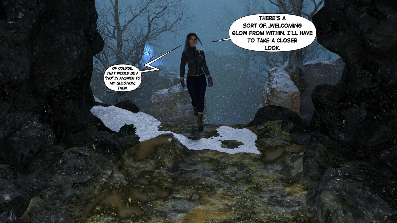 Lara Croft in Snowed Up image number 3