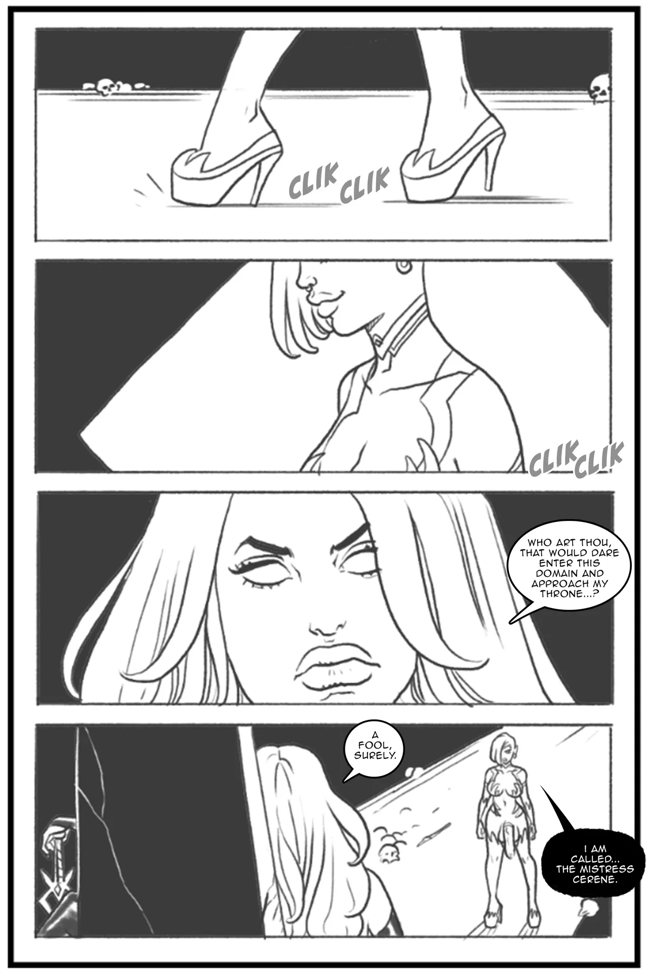 Lady Death vs Cerene