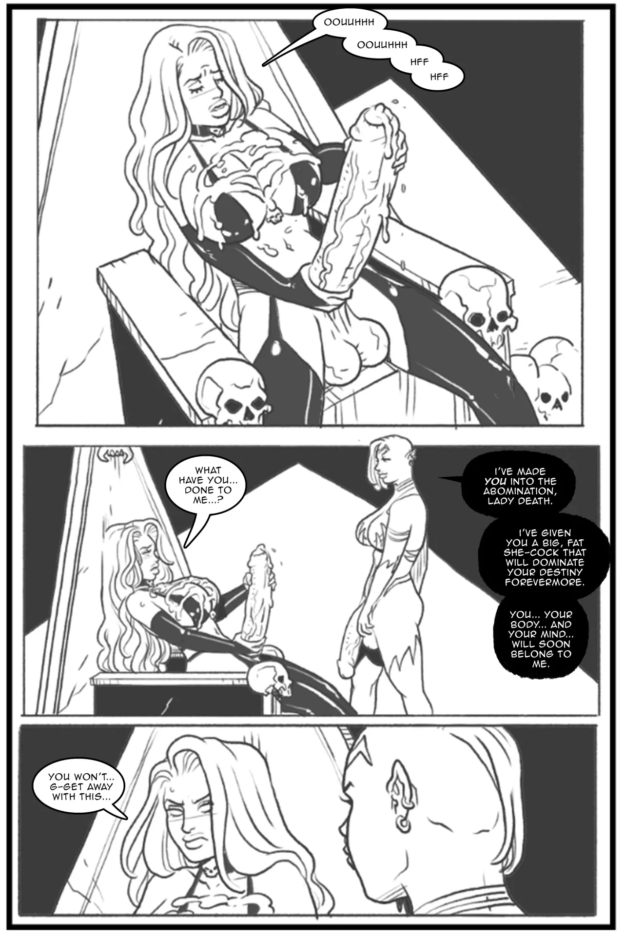 Lady Death vs Cerene image number 16