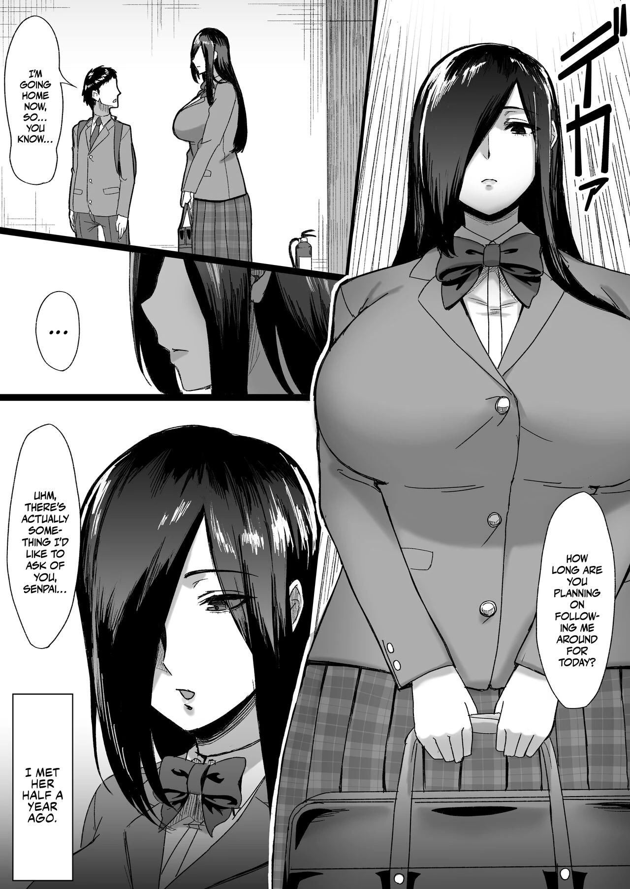 Pressed  Sex By My Tall Aloof Kouhai  Choushin -kei Kouhai ni Seiteki ni Semarareru Hanashi image number 2