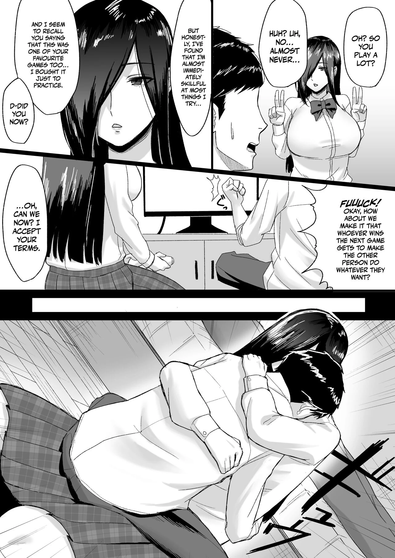 Pressed  Sex By My Tall Aloof Kouhai  Choushin -kei Kouhai ni Seiteki ni Semarareru Hanashi image number 5