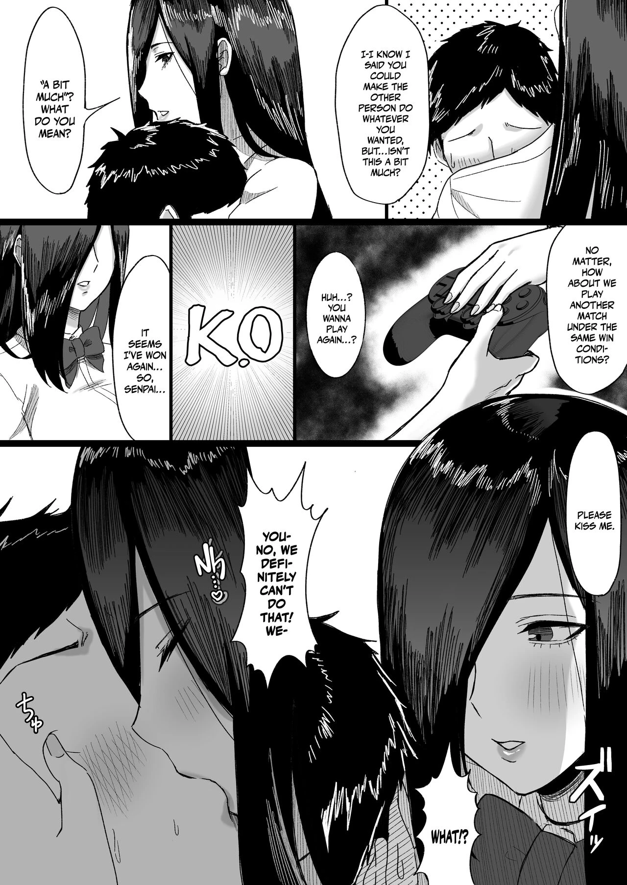 Pressed  Sex By My Tall Aloof Kouhai  Choushin -kei Kouhai ni Seiteki ni Semarareru Hanashi image number 6