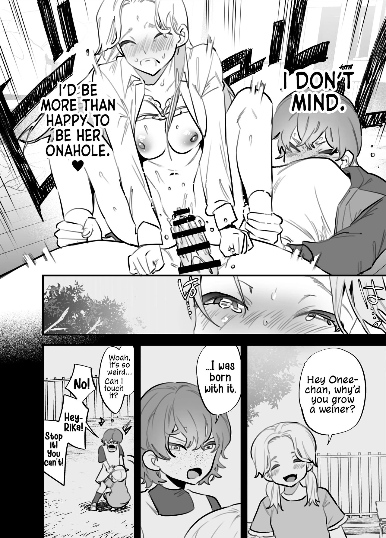 All Mine - Futa Older Sister x Little Sister  Hitorijime - Futanari Ane x Imouto image number 12
