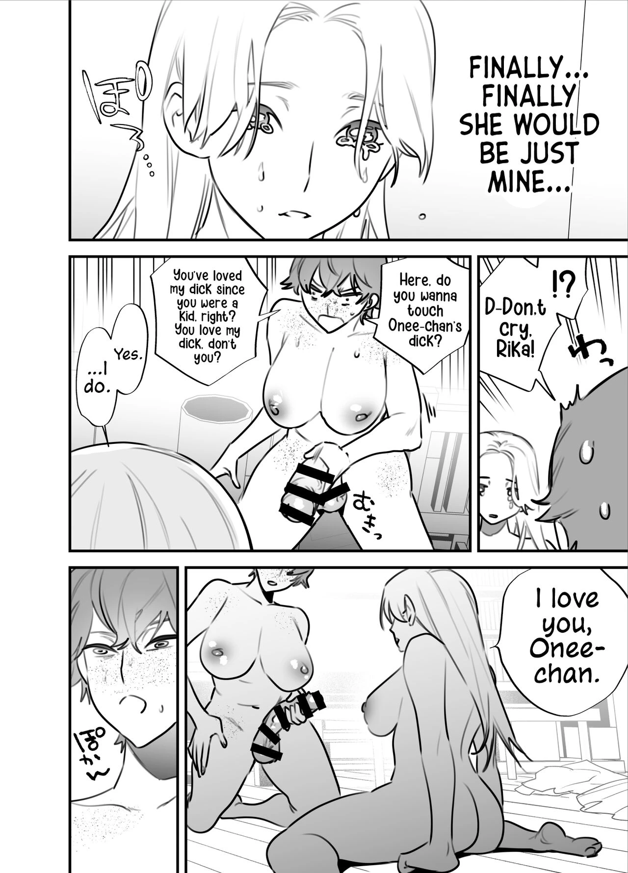 All Mine - Futa Older Sister x Little Sister  Hitorijime - Futanari Ane x Imouto image number 24