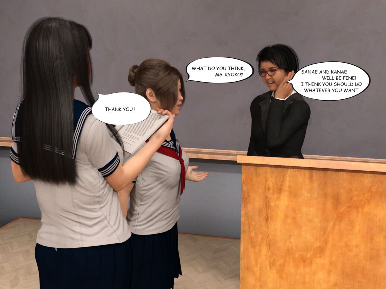 marsa - Sanae and Kanae -Piece of Succubus- image number 11