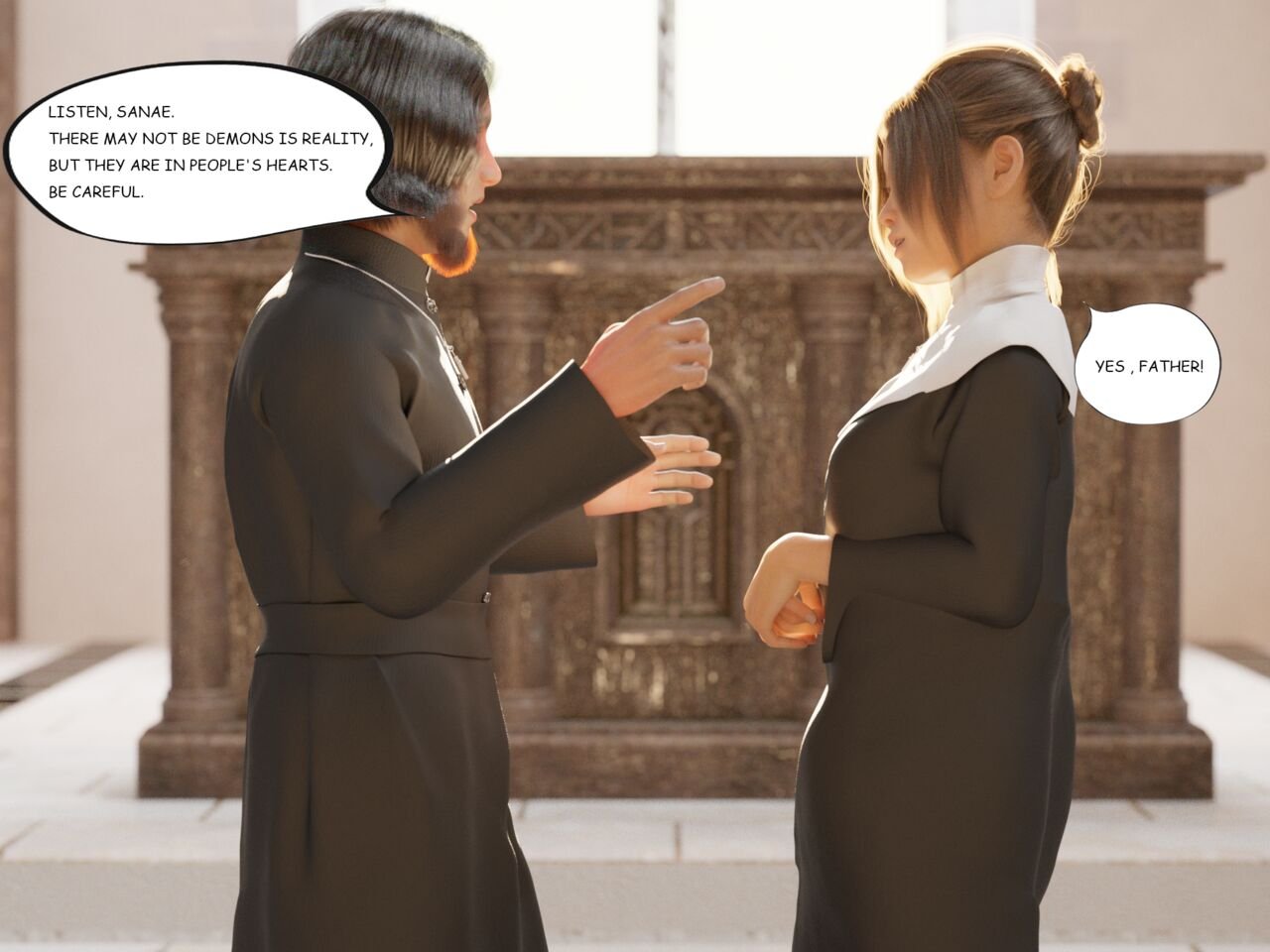 marsa - Sanae and Kanae -Piece of Succubus- image number 6