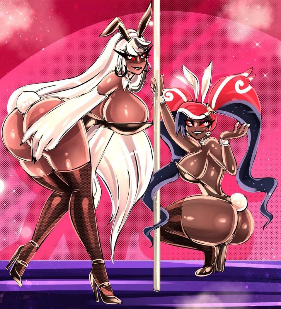Bitter Hazbin hotel yuri image number 122