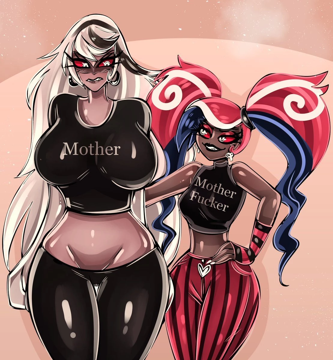 Bitter Hazbin hotel yuri image number 54
