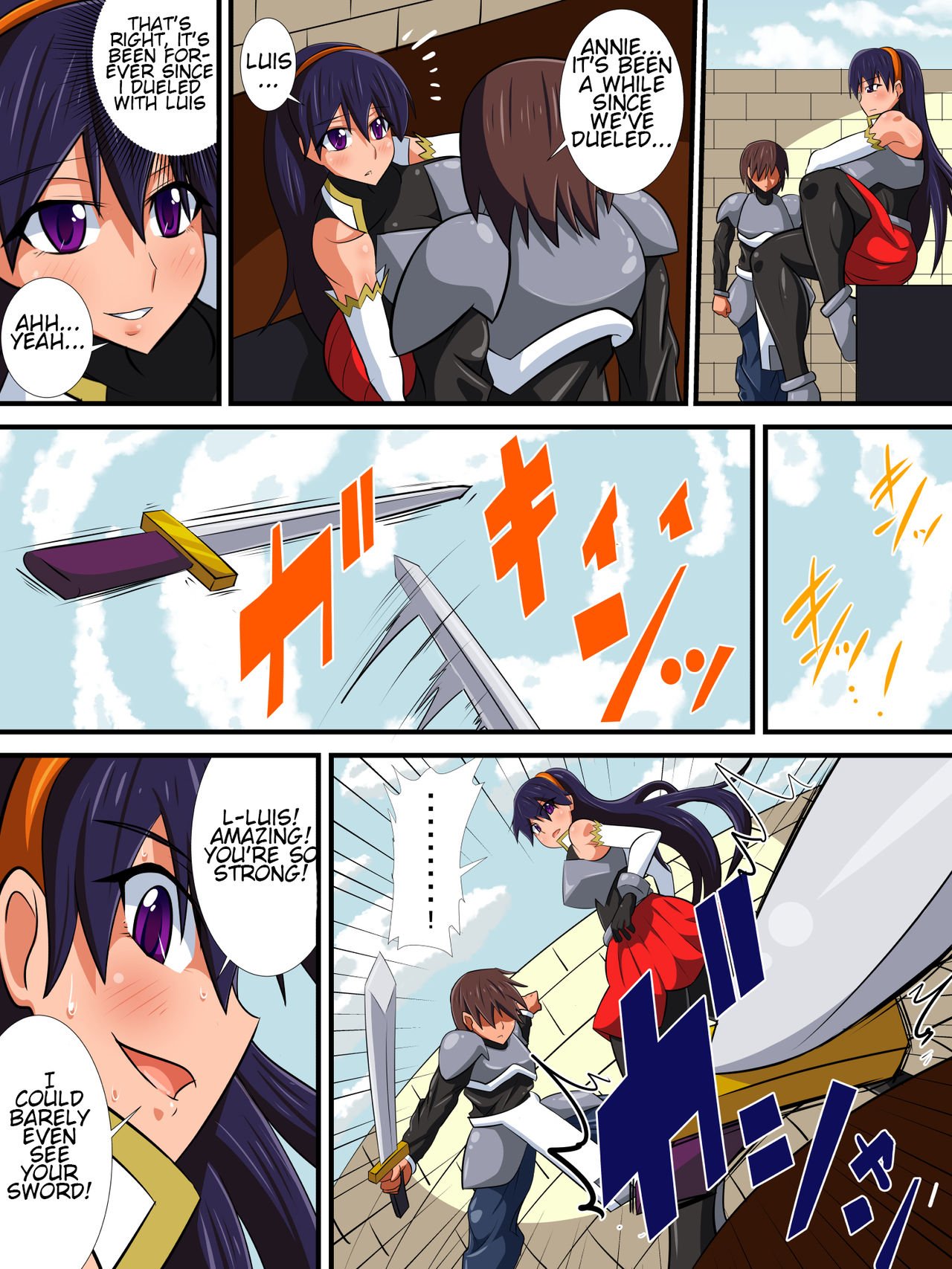 Haneinu Osananajimi no Onna Kishi ga Oujo ni Naru Made Kouhen  Until My Childhood Friend, A Female Knight, Becomes The Queen, Part 2 Eng image number 23