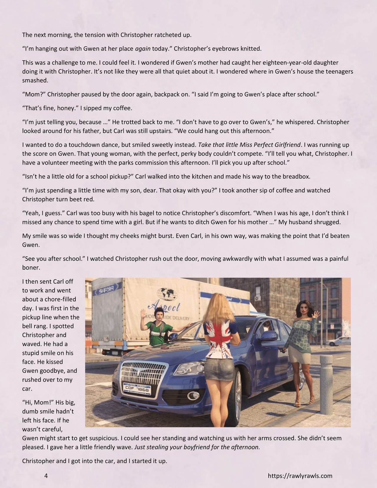 Noises Through the Wall Chapter 5: Rawly Rawls Fiction porn comic image number 3