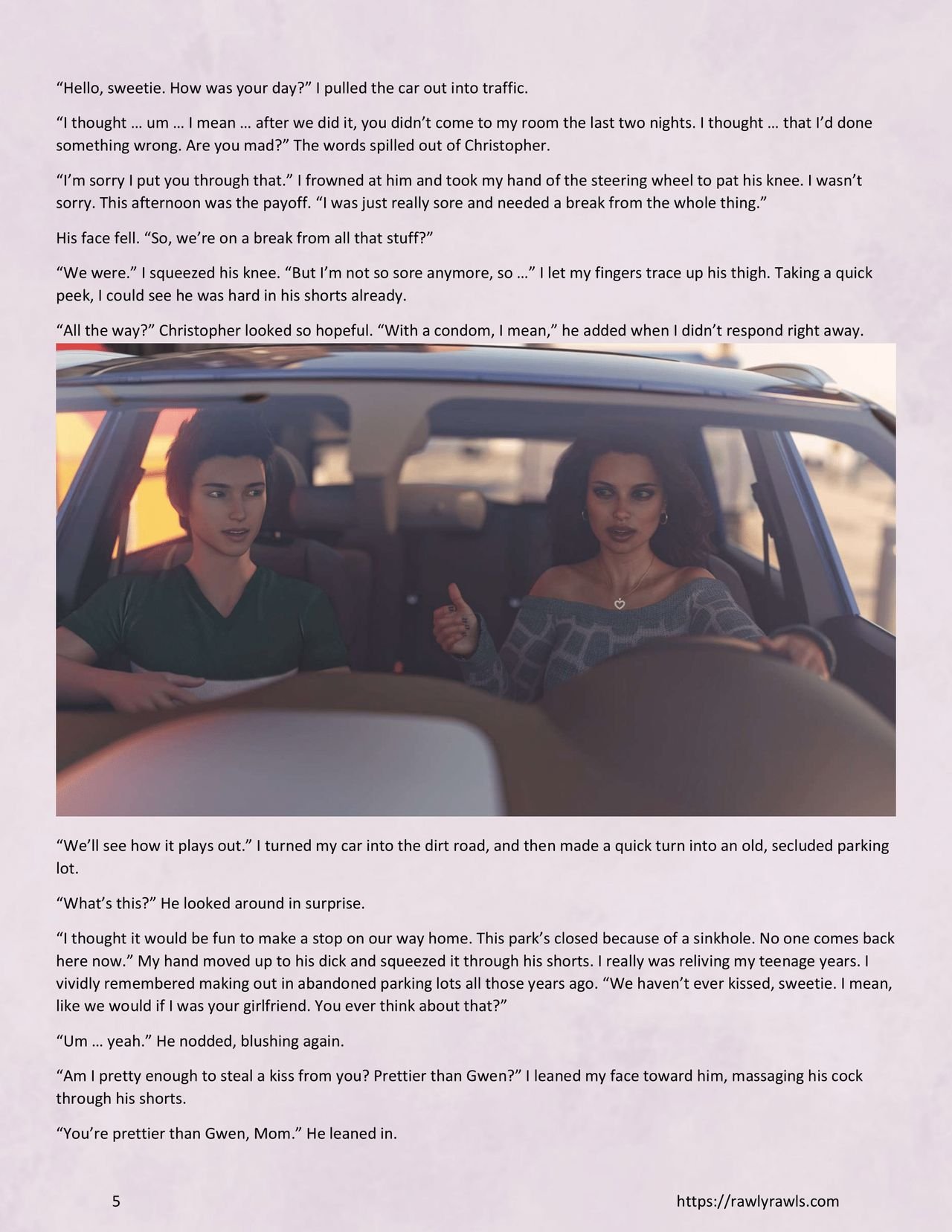 Noises Through the Wall Chapter 5: Rawly Rawls Fiction porn comic image number 4