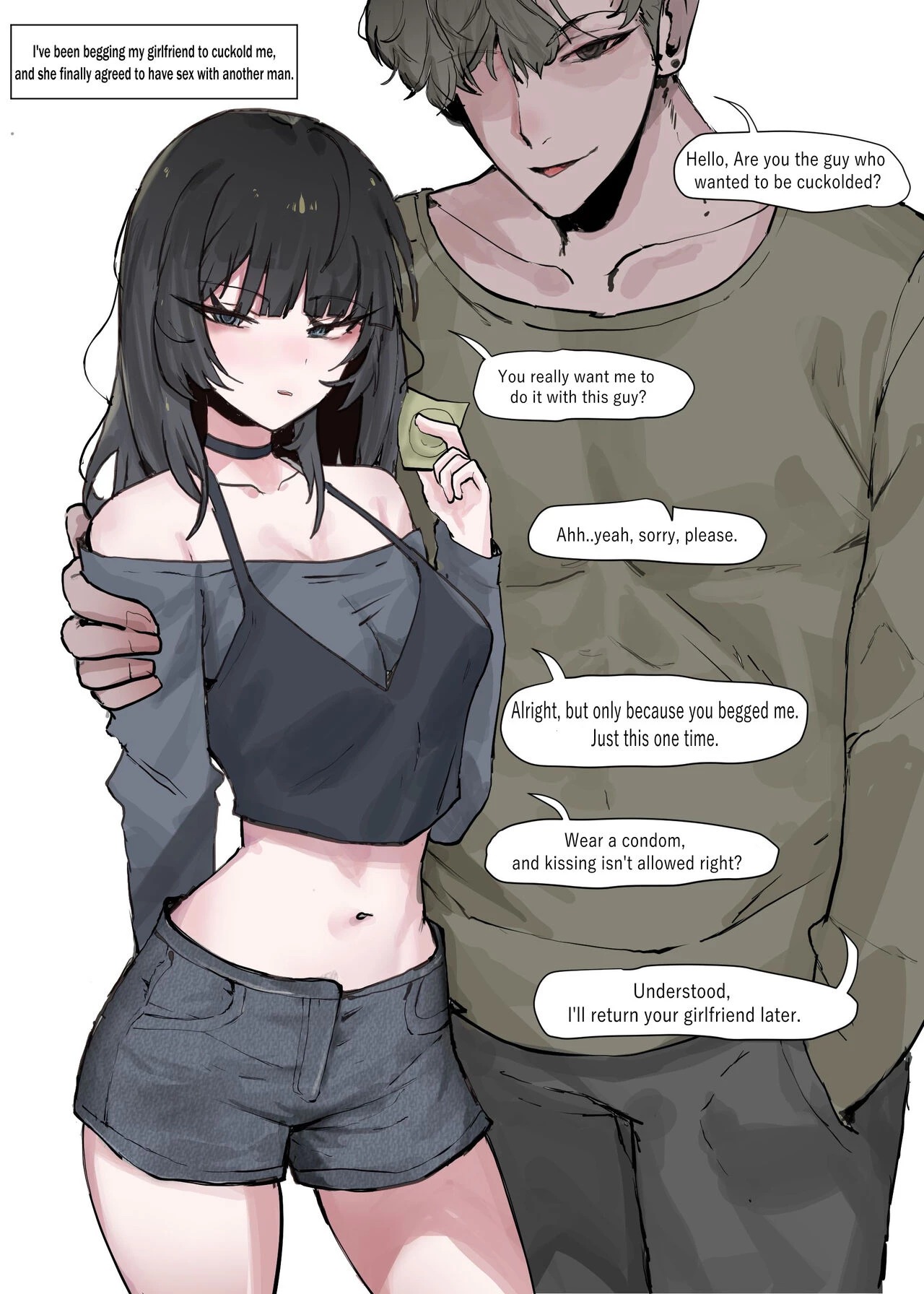 Please Have Sex With My Girlfriend!!  Boku no Kanojo o Netotte Kudasai!! image number 1