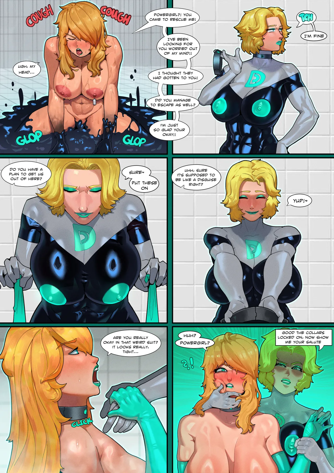 Powergirl and Supergirl Droned image number 15