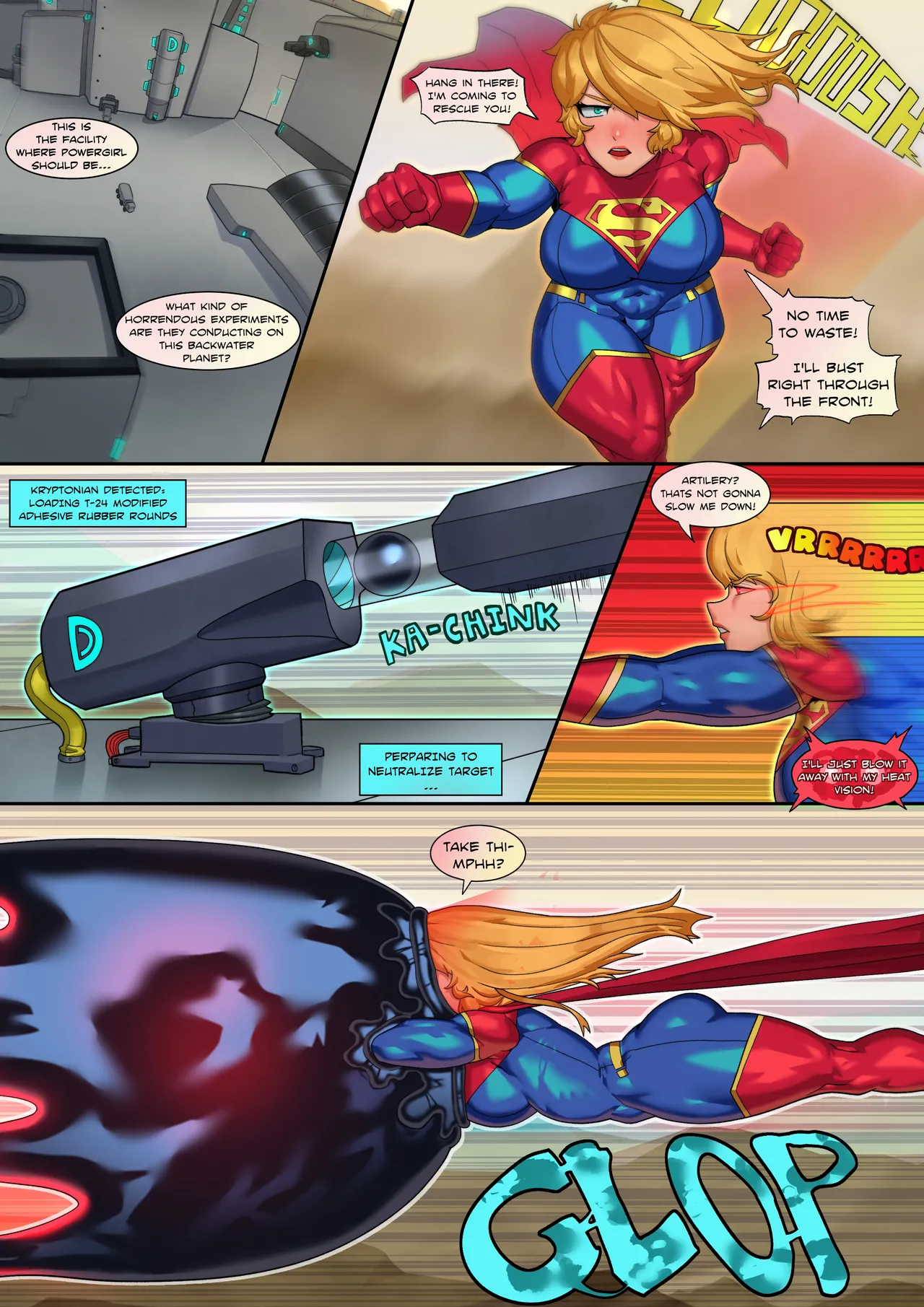 Powergirl and Supergirl Droned image number 8
