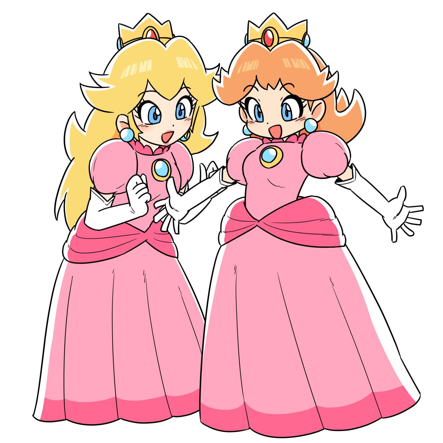 Peach and Daisy love image number 11