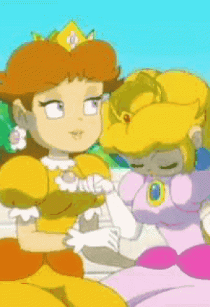 Peach and Daisy love