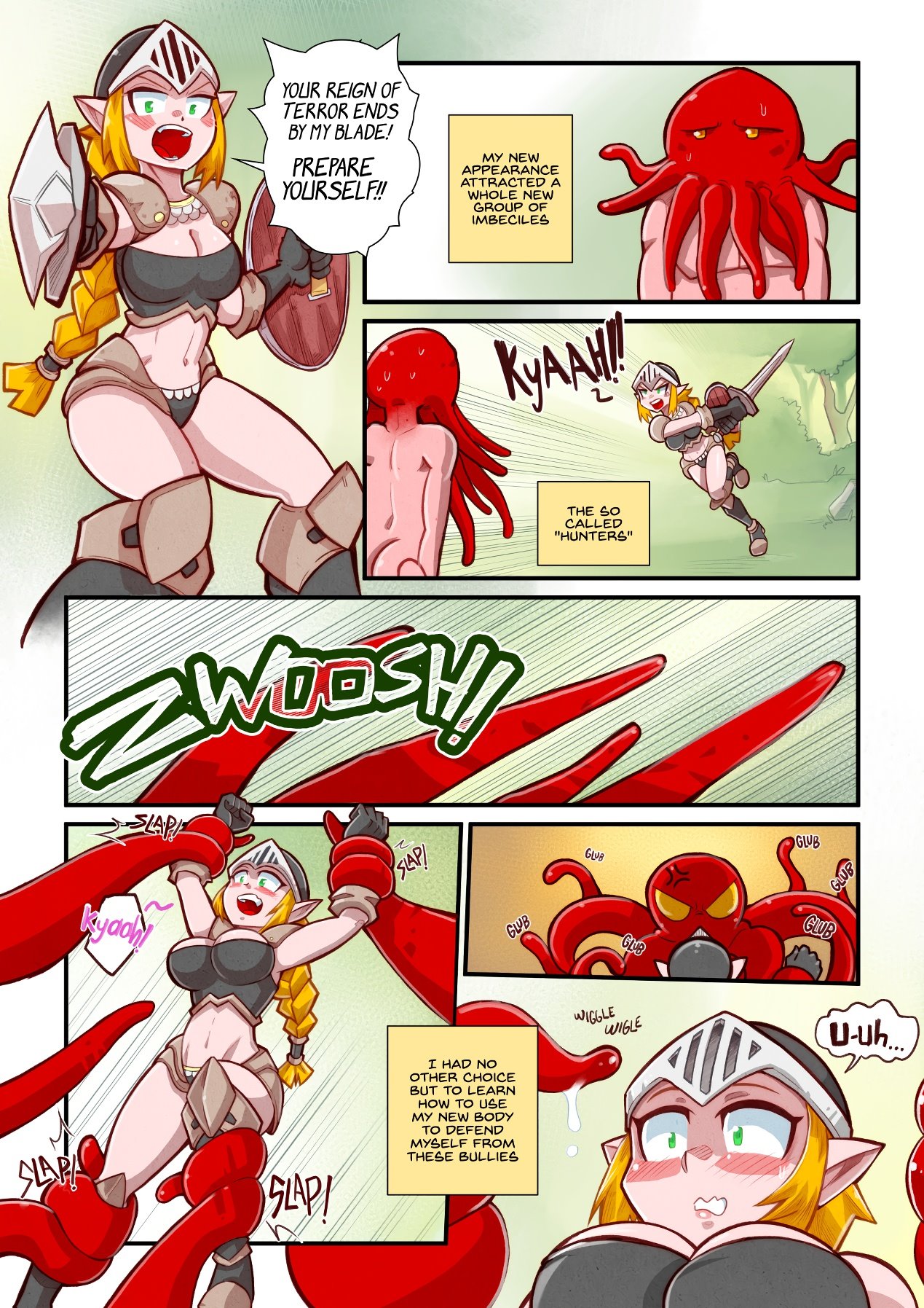 Life as a Tentacle Monster in Another World image number 4
