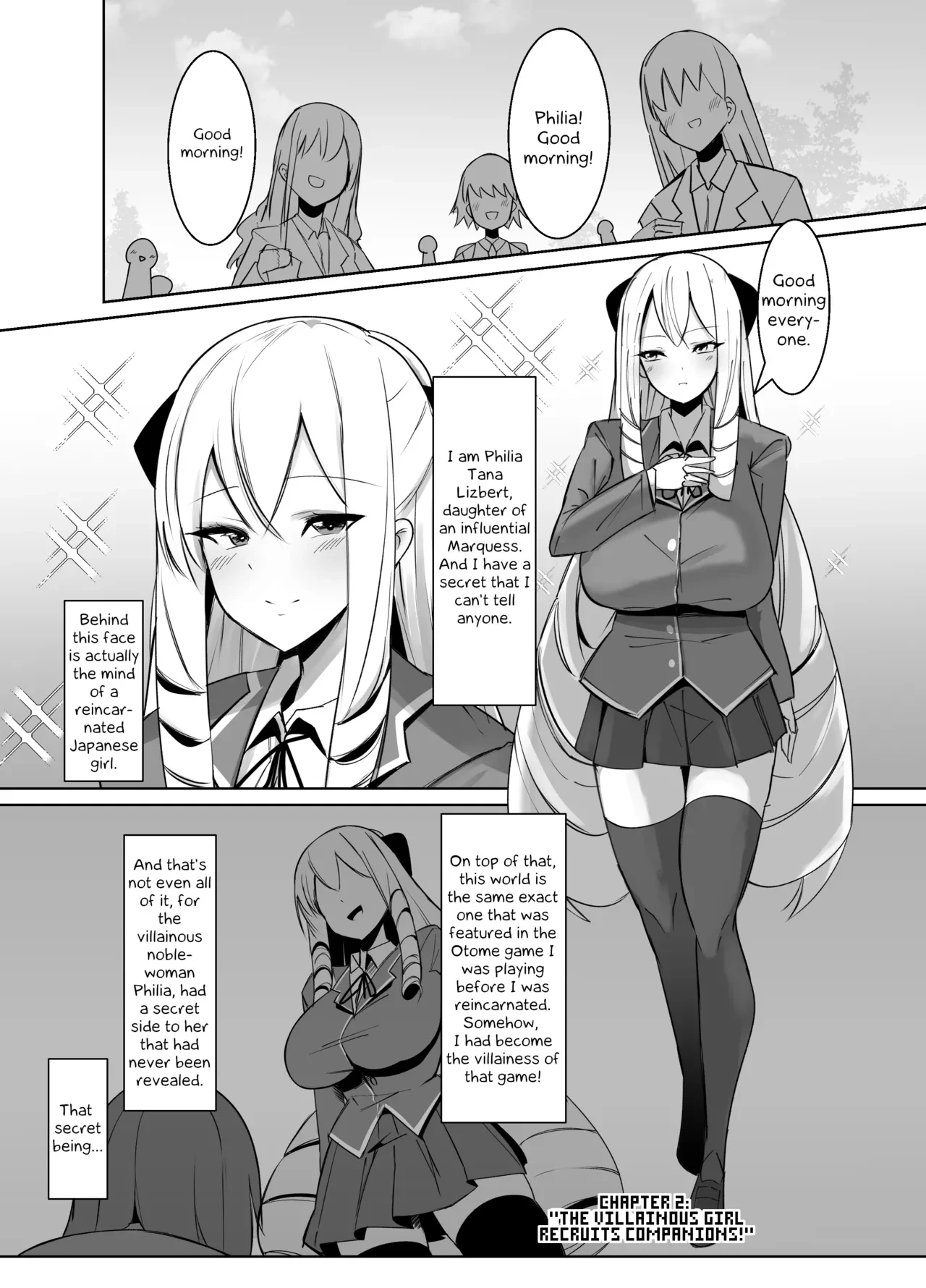I was reincarnated as a villainess in an otome Game who was a futanari in her backstory~ 2  Otome Game no Akuyaku Reijou ni Tensei Shitara Ura Settei de Futanari deshita image number 1