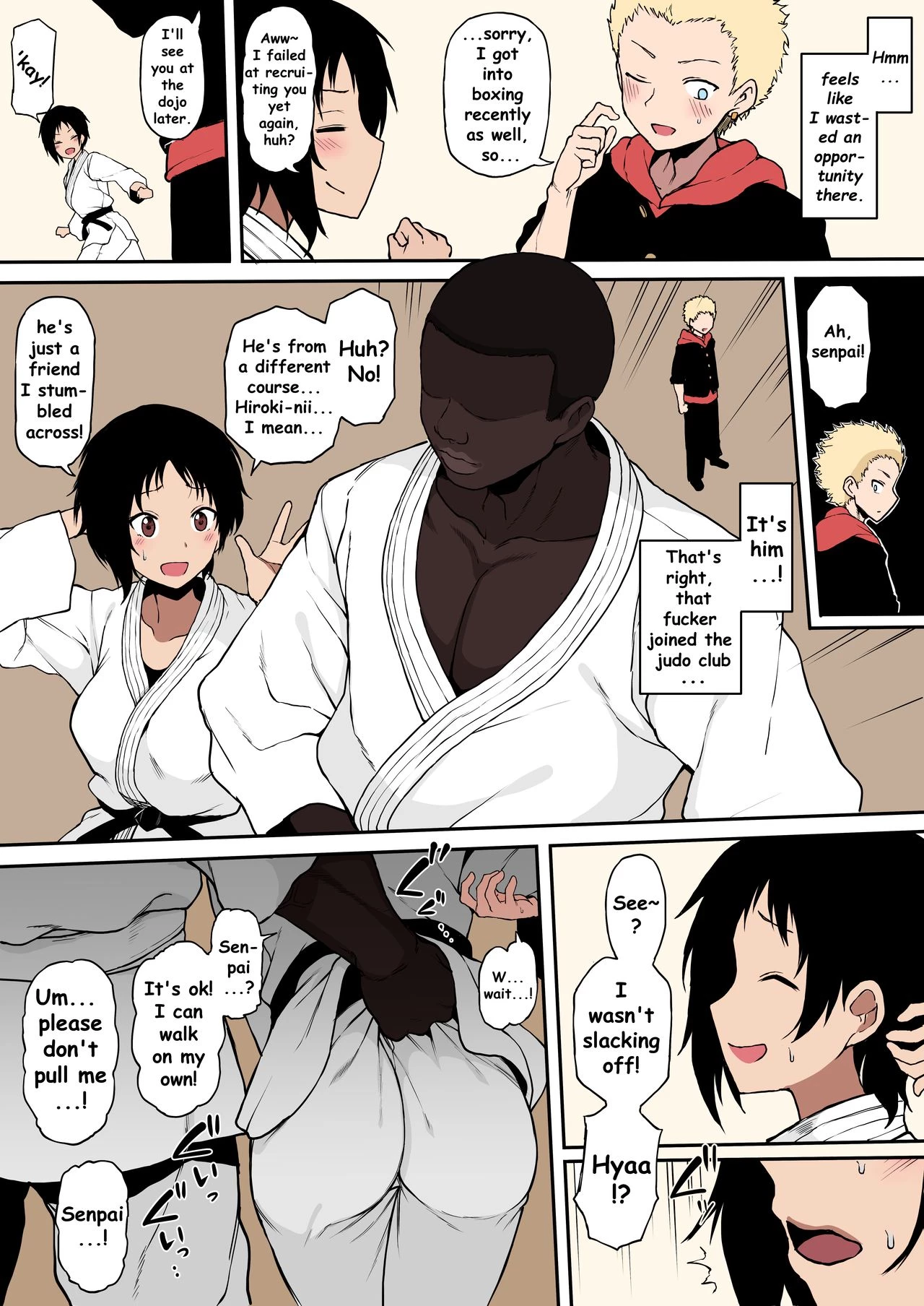 Kokujin no Tenkousei NTR ru (Color) image number 29