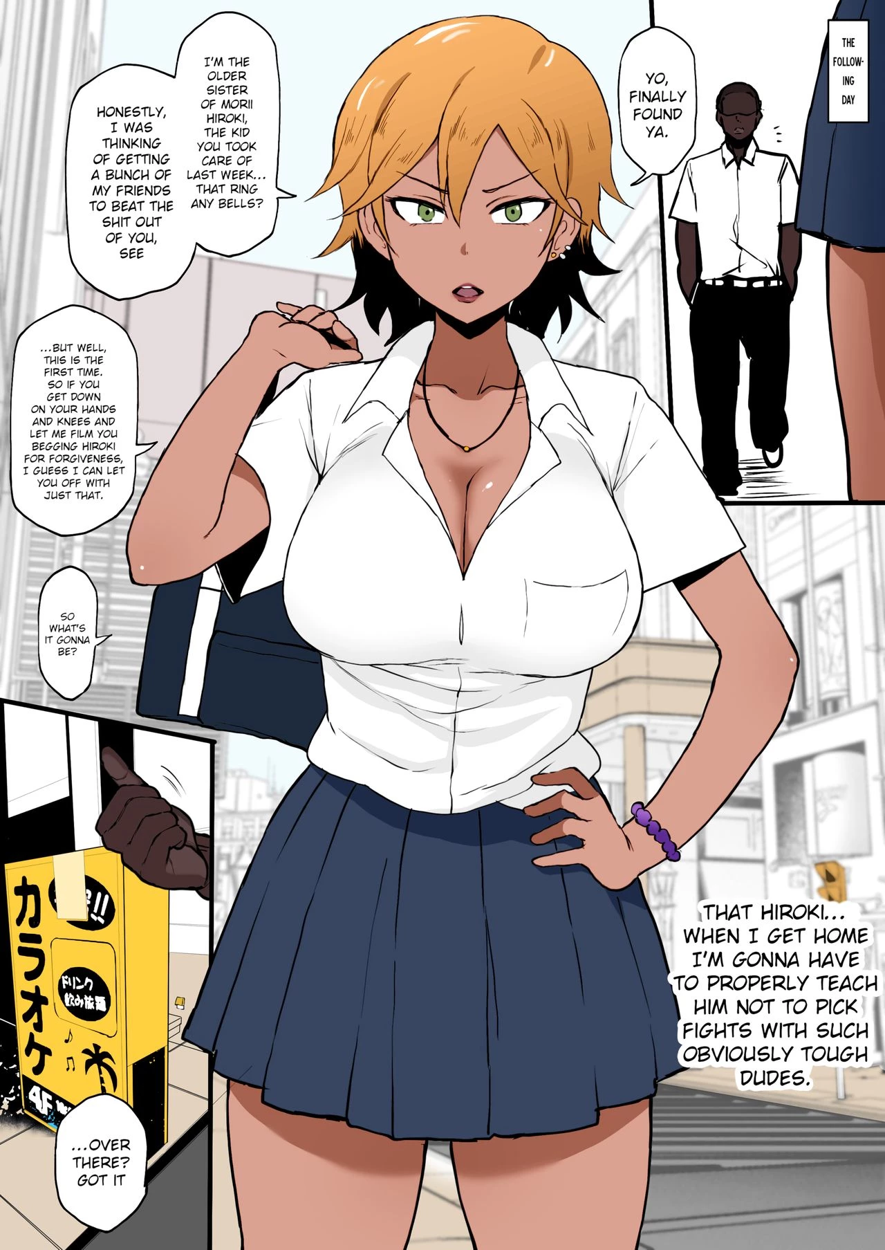 Kokujin no Tenkousei NTR ru (Color) image number 5