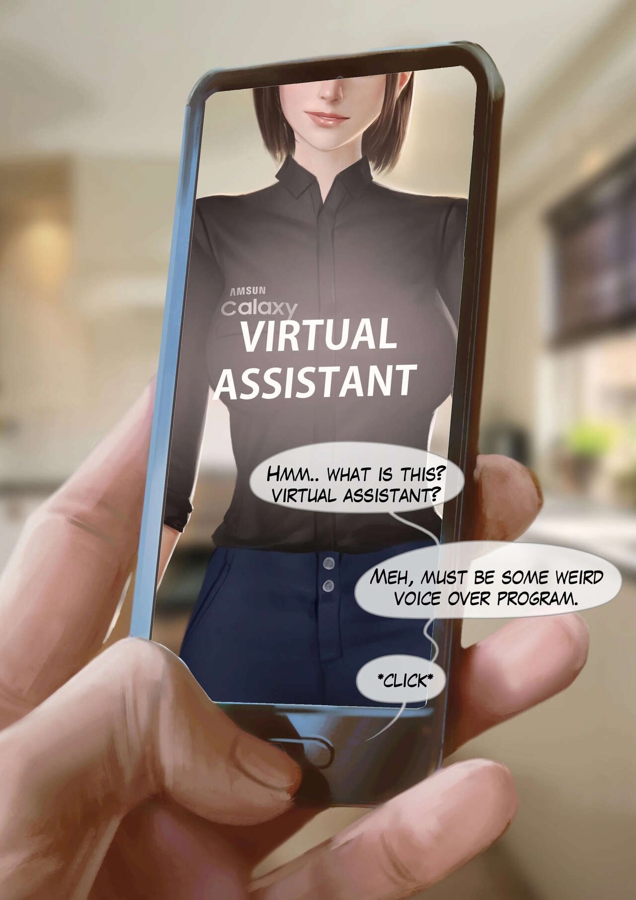 Firolian - Samsung Sam Assistant porn comic image number 1