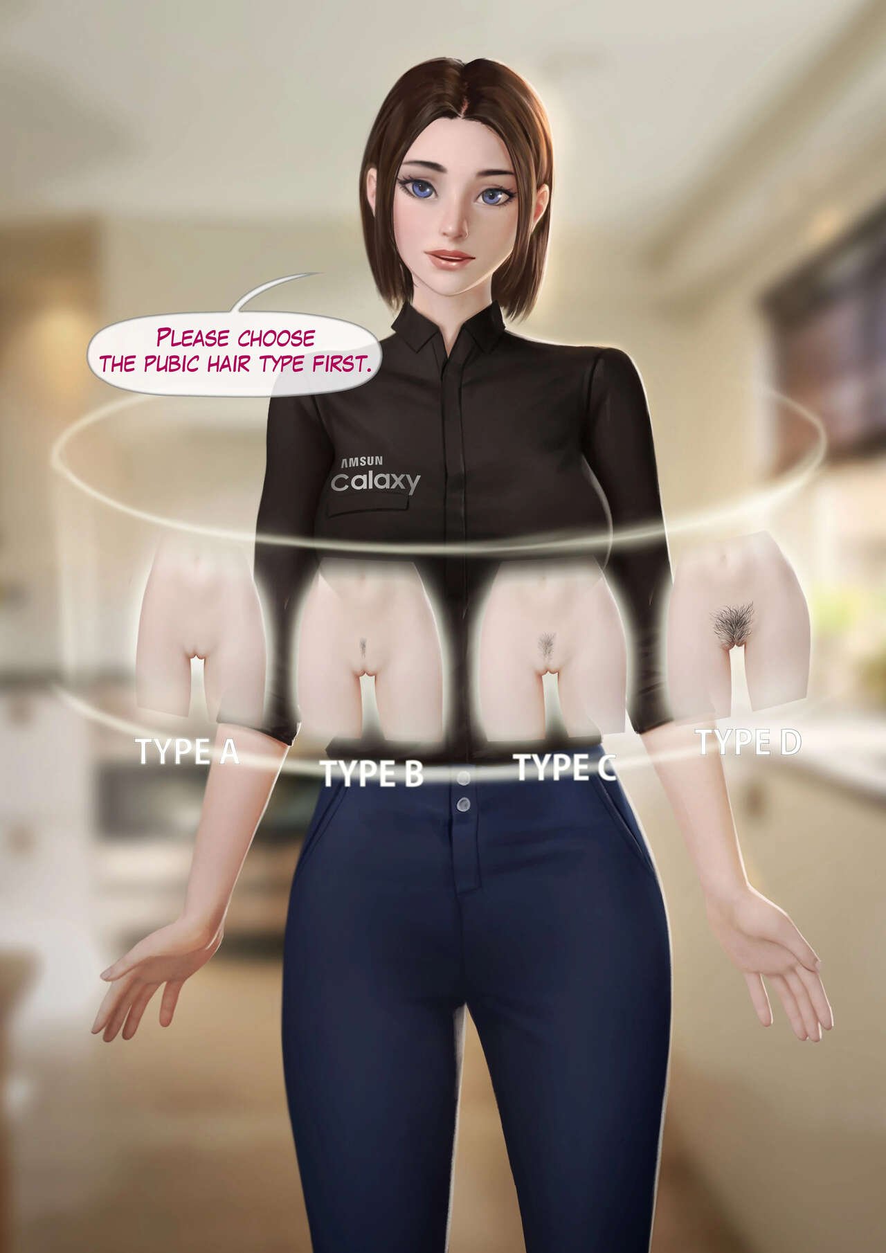 Firolian - Samsung Sam Assistant porn comic image number 5