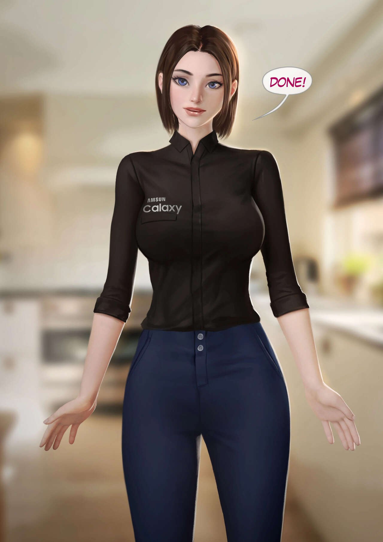 Firolian - Samsung Sam Assistant porn comic image number 7