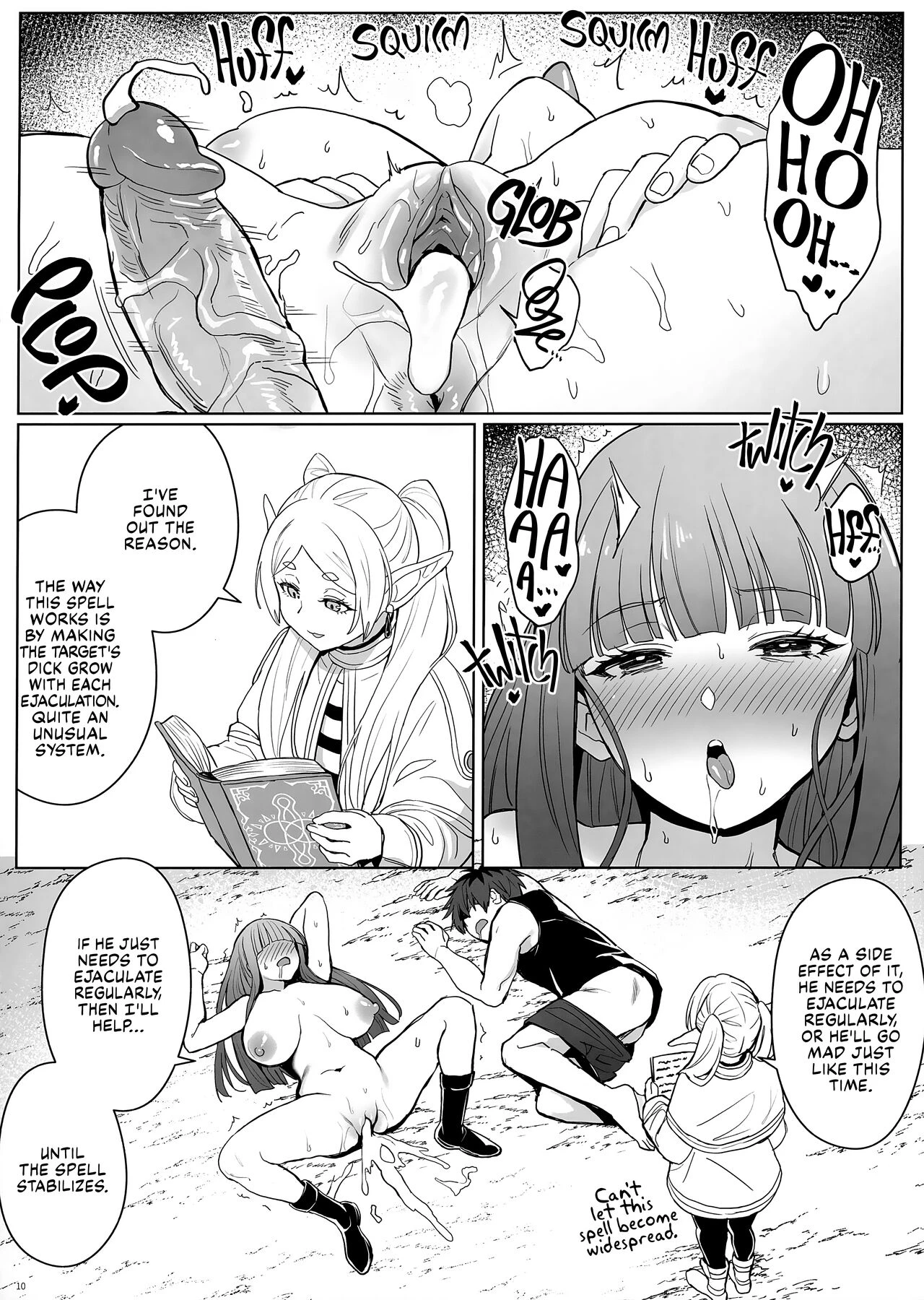 Penis Enlargement Magic Chinchin ga Ookiku Naru Mahou image number 9
