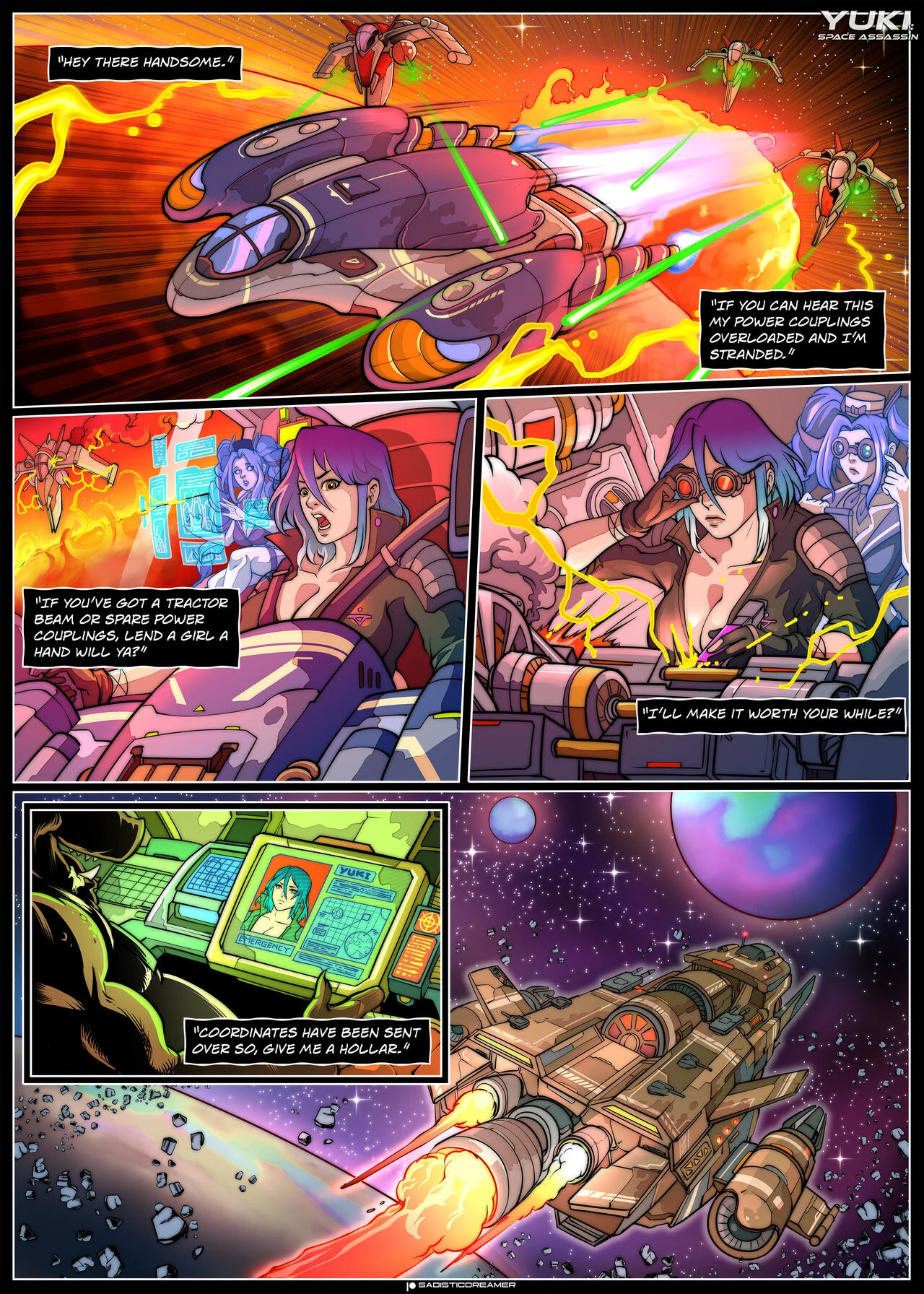 Yuki: Space Assassin 3: Roadside image number 1