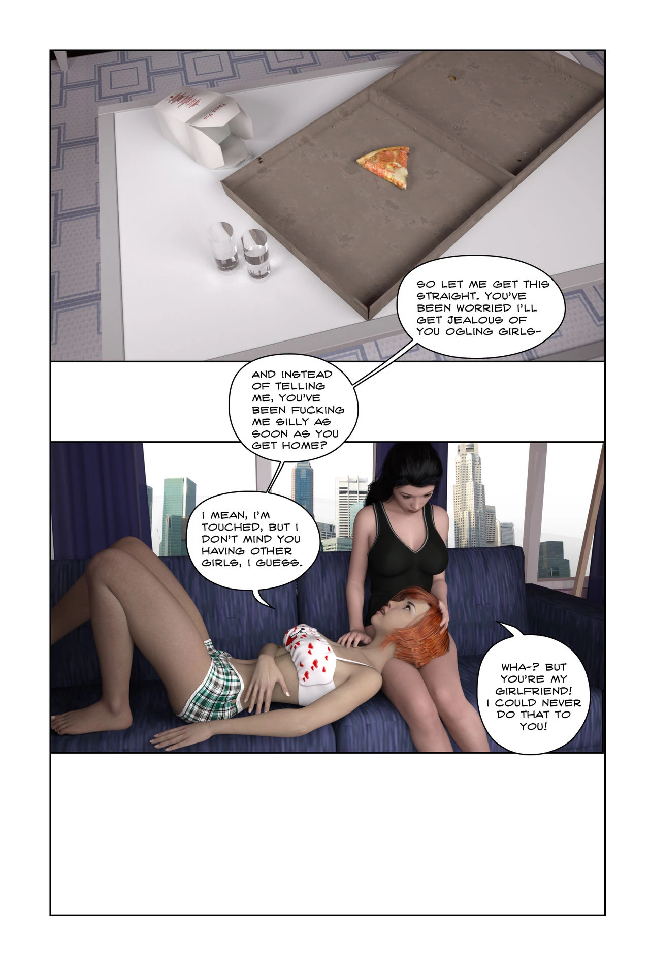 Futanari Comic 2 image number 18