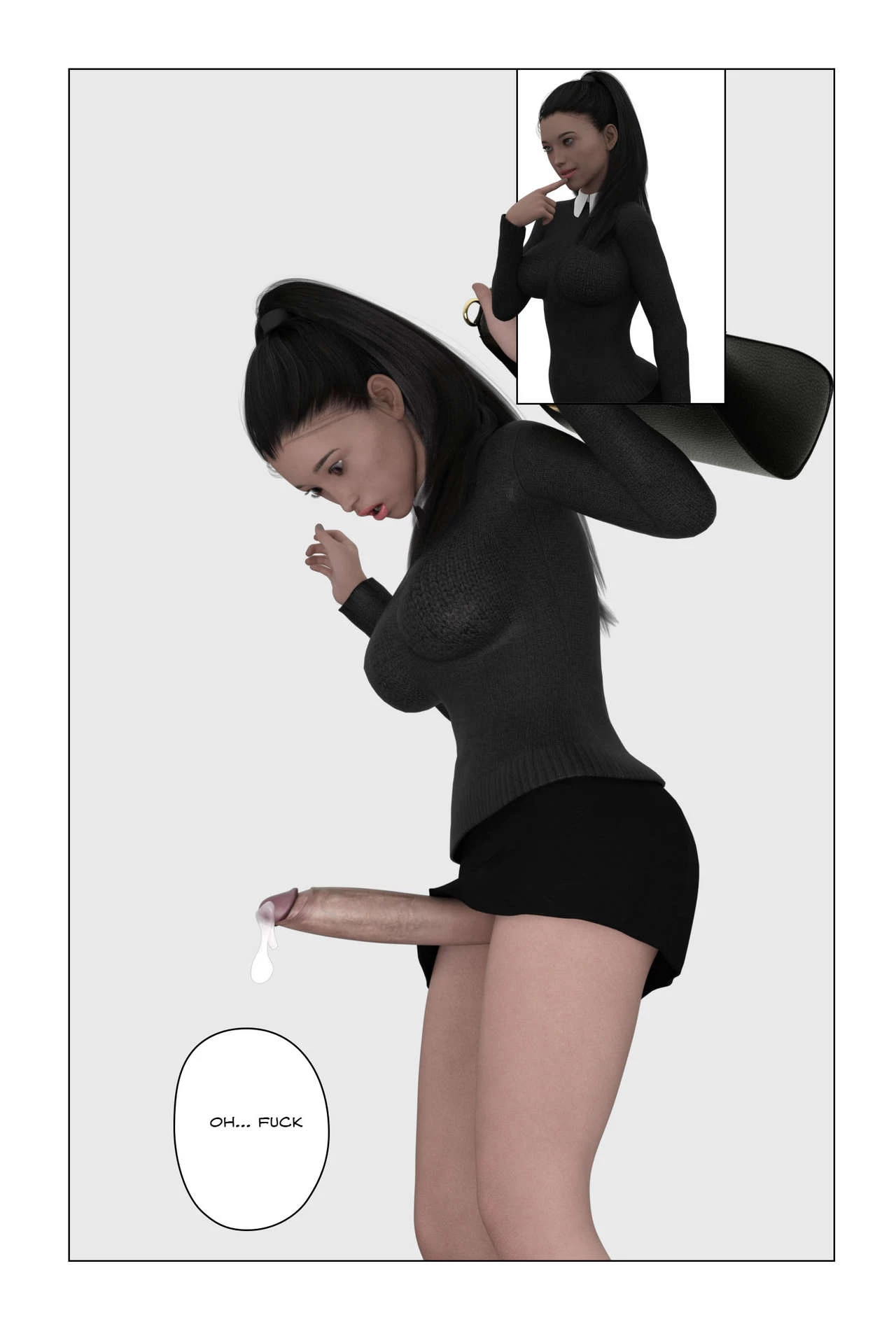 Futanari Comic 2 image number 3