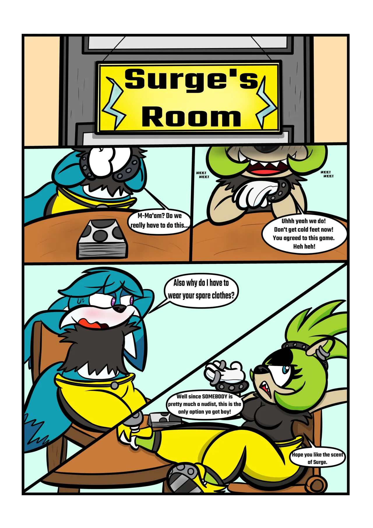 Strip Game! Ft Surge And Kit