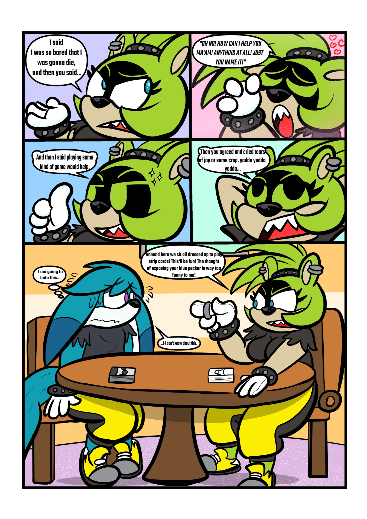 Strip Game! Ft Surge And Kit image number 1
