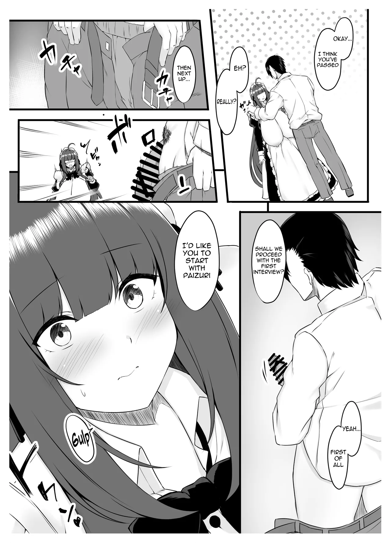 JOB HUNTING SITUATION OF STUDENT MAID  Oshiego Maid no Shuukatsu Jijou image number 11