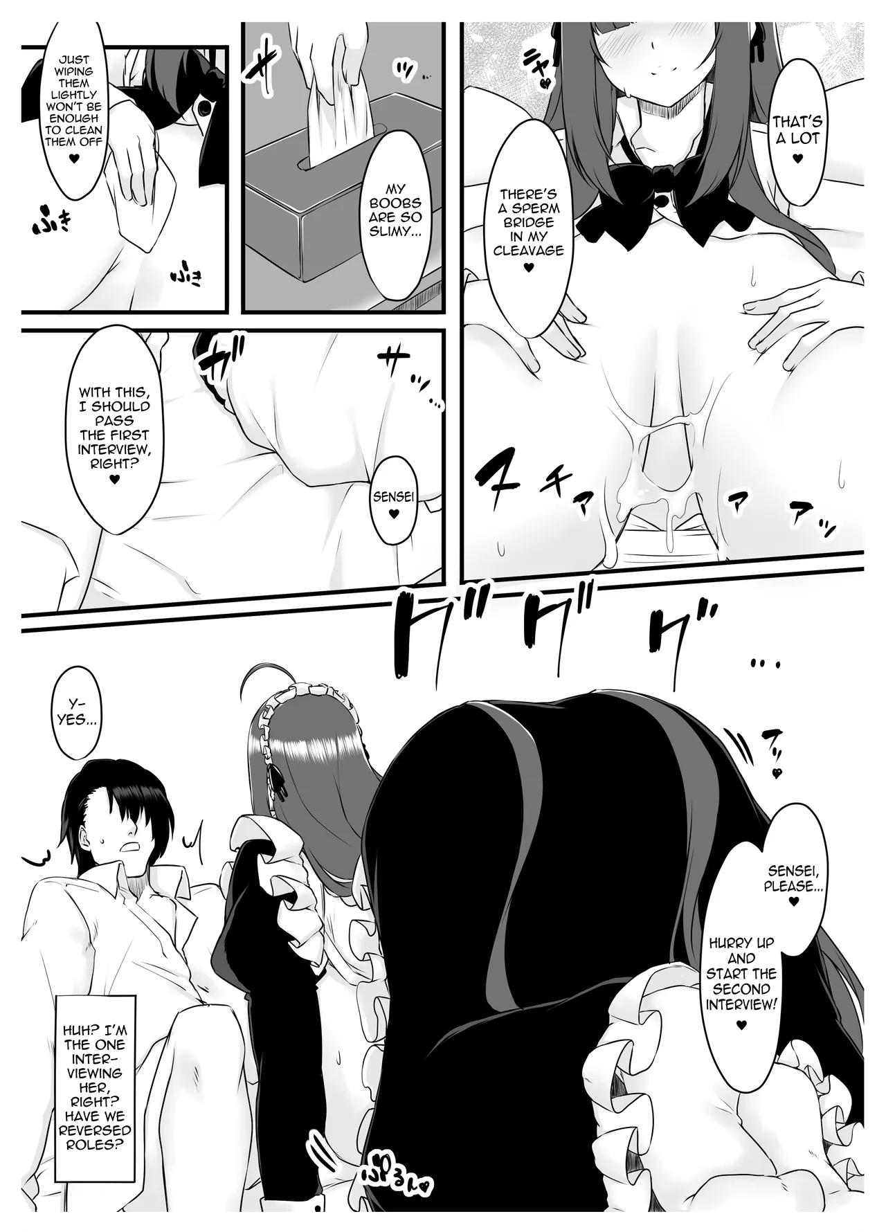 JOB HUNTING SITUATION OF STUDENT MAID  Oshiego Maid no Shuukatsu Jijou image number 15