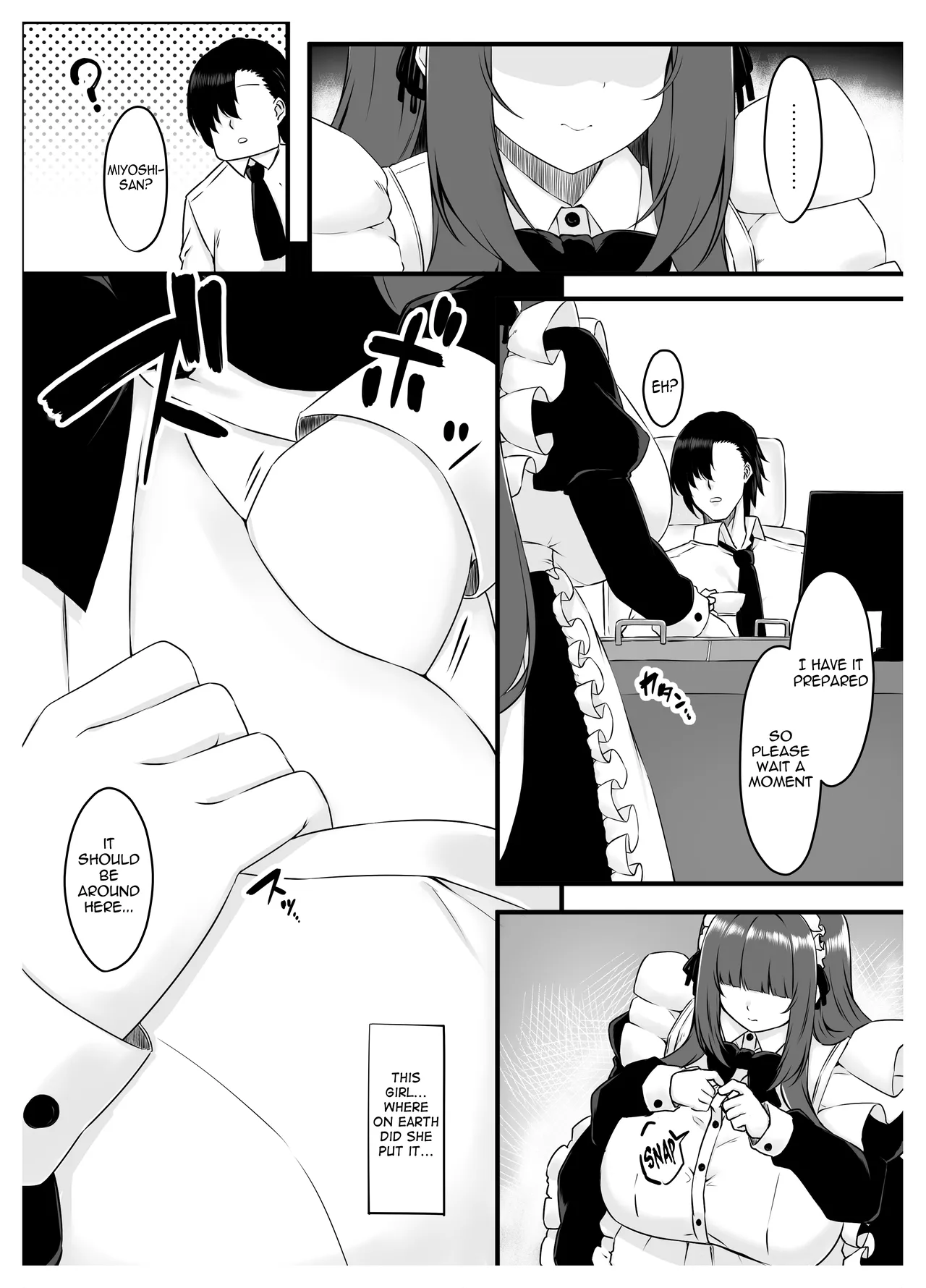 JOB HUNTING SITUATION OF STUDENT MAID  Oshiego Maid no Shuukatsu Jijou image number 6
