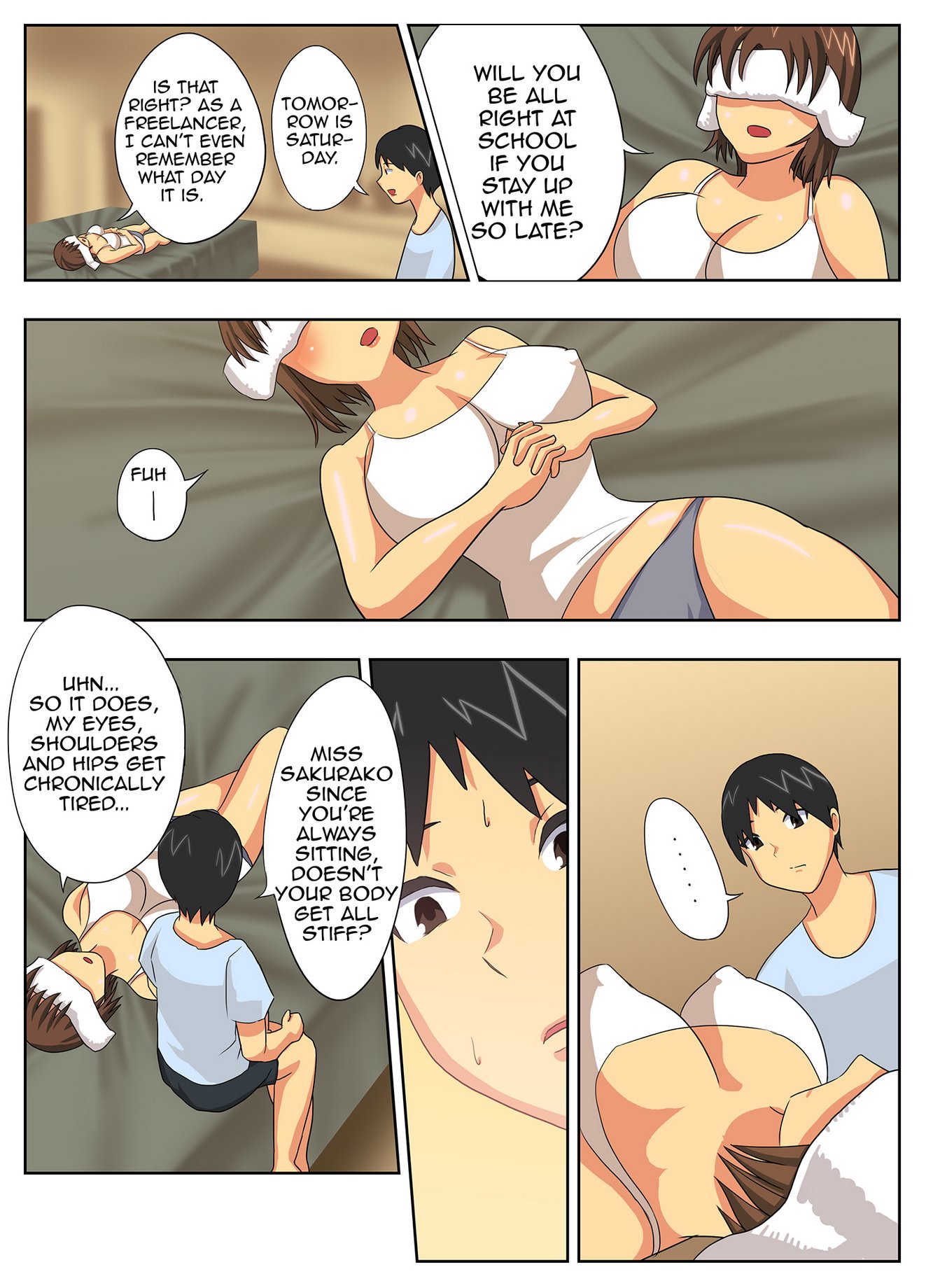 My Mother is Impossible with Such a Lewd Body! image number 16
