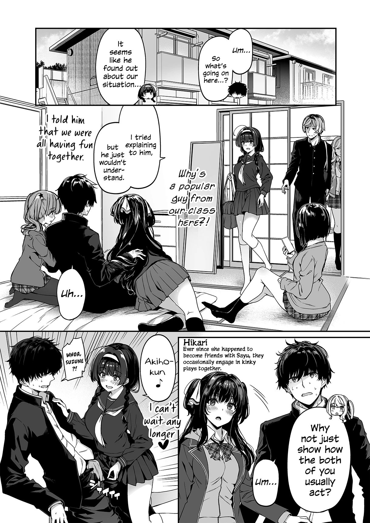 InCha Couple ga You Gal-tachi to SEX Training Suru Hanashi 2 image number 19