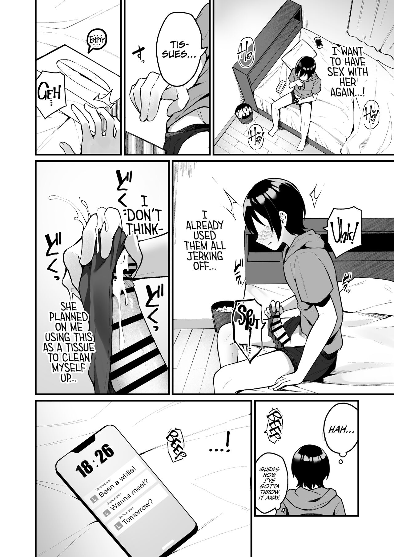 A Virgin Loving Walking Red Flag With A Messed Up Libido! Douteizuki no Jirai Onna ni Seiyoku o Guchagucha ni Sareru Hanashi image number 24