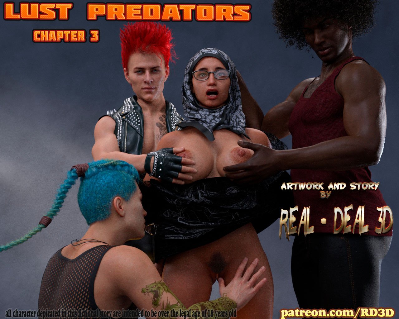 (Real-Deal 3D) LUST PREDATORS -chapter 3