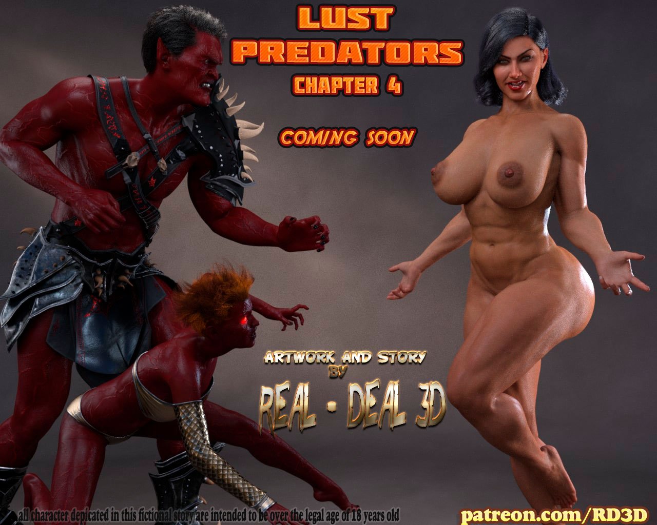(Real-Deal 3D) LUST PREDATORS -chapter 3 image number 27