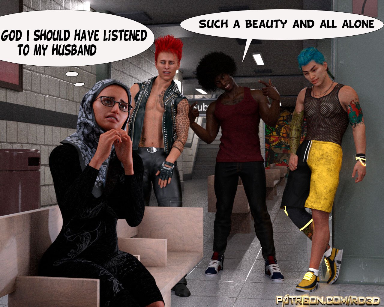 (Real-Deal 3D) LUST PREDATORS -chapter 3 image number 6