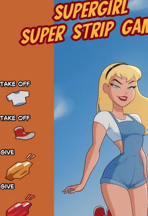 Supergirl Super Strip Game
